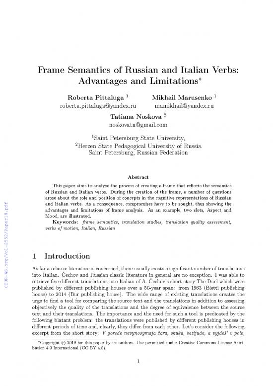 picture Russian Verbs Pdf 104002 | Paper18