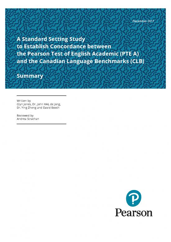 picture1_English Language Pdf 103940 | Pearson Standard Setting Study Between Ptea And Clb Summary