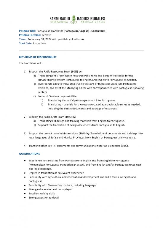 picture_Agreement Sample 104171 | Portuguese Translator Consultant Opportunity April2021