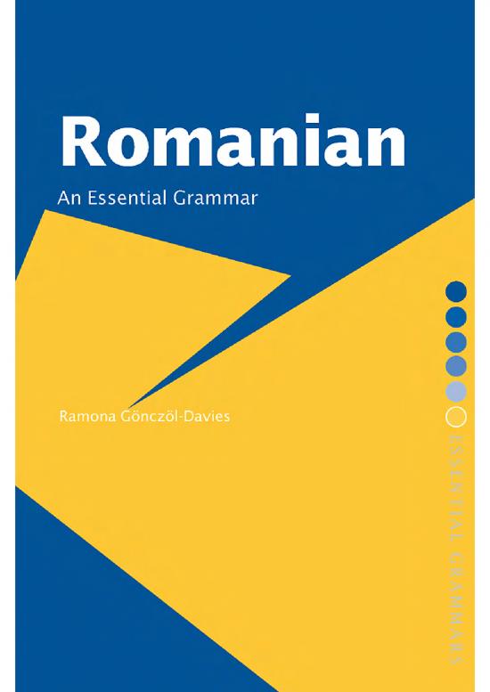 picture English Language Book Pdf 104480 | Romanian Essential Grammar
