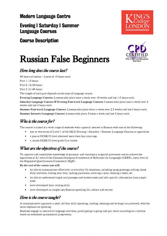 picture1_Language Pdf 102278 | Russian False Beginners Syllabus 18