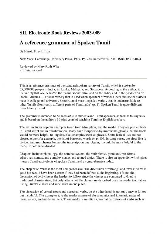picture1_Tamil Grammar Pdf 103554 | Silebr 2003 009