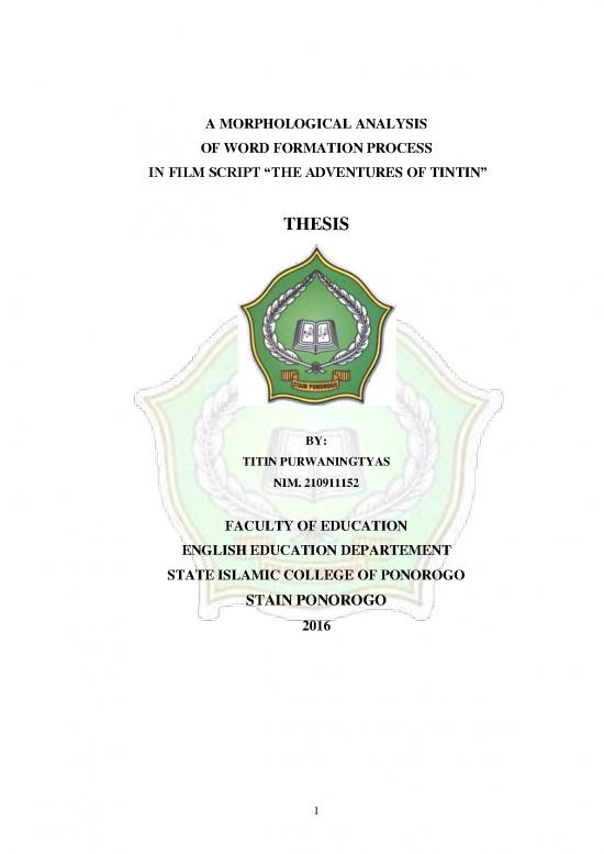 picture1_Morphology In Linguistics Pdf 104156 | Titin  Purwaningtyas