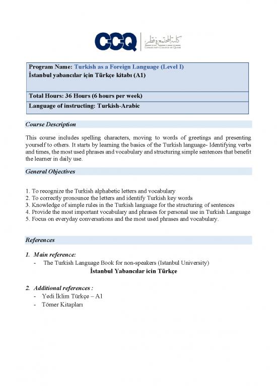 picture1_Language Pdf 102371 | Turkish As A Foreign Language Level1 En