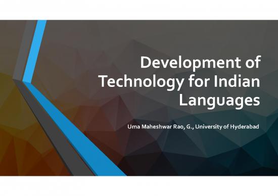 picture Language Pdf 103248 | Umamaheshwar Rao