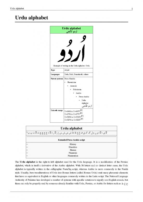 picture1_Language Pdf 103217 | Urdu Romanization
