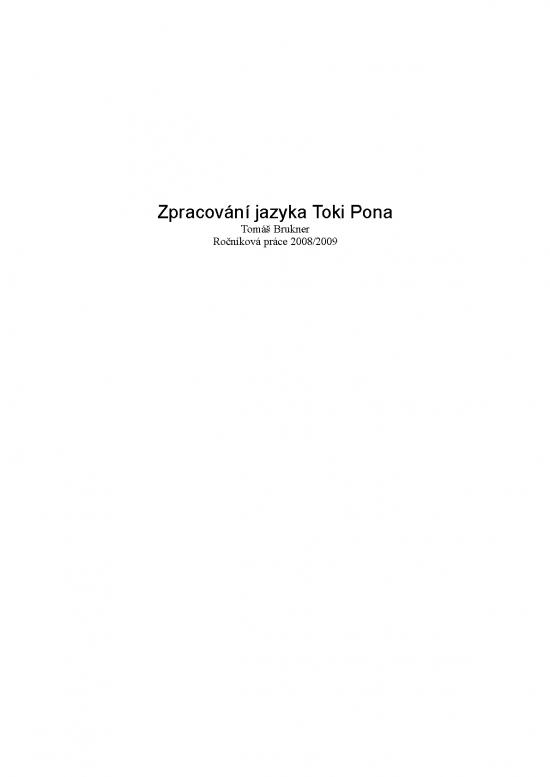 picture1_Language Pdf 103238 | Zpracovani Jazyka Toki Pona