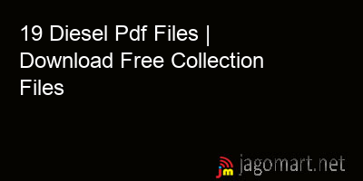 picture 19 Diesel Pdf Files | Download Free Collection Files