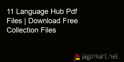 picture 11 Language Hub Pdf Files | Download Free Collection Files