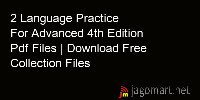 picture 2 Language Practice For Advanced 4th Edition Pdf Files | Download Free Collection Files