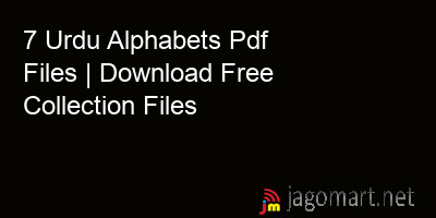 picture 7 Urdu Alphabets Pdf Files | Download Free Collection Files