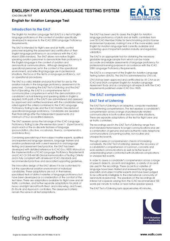 picture_Certification Pdf 106167 | 01 Ealt General Information V0