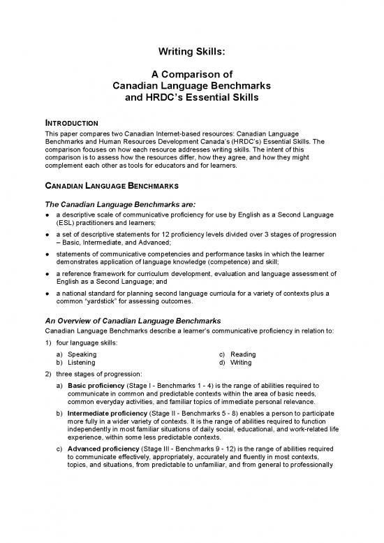 picture1_Language Proficiency Pdf 105068 | 08comparison Clb And Essential Skills