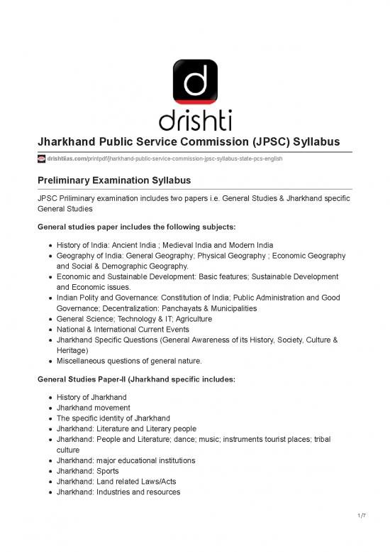 picture Music Therapy Pdf 106158 | 1628837245 Jharkhand Public Service Commission Jpsc Syllabus State Pcs English