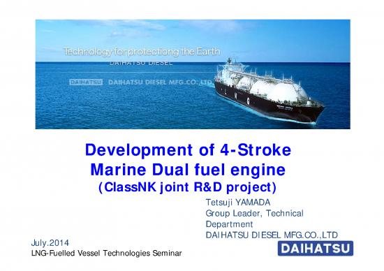 picture Diesel Pdf 106861 | 3 Development Of 4 Stroke Marine Dual Fuel Engine