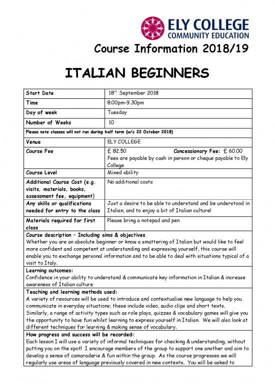 picture Free Italian Books For Beginners 104917 | 48cfee23d3805256804898203dc877f5