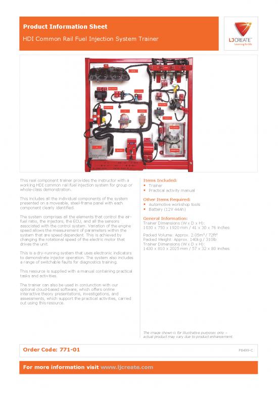 picture1_Common Rail Fuel Injection System Pdf 106694 | 771 01 Hdi Common Rail Fuel Injection System Trainer