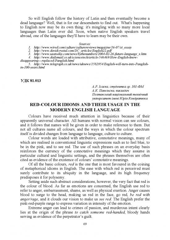 picture Colour Idioms Pdf 105582 | 83 ÐŸÐ°Ð²ÐµÐ»ÑŒÑ”Ð²Ð°