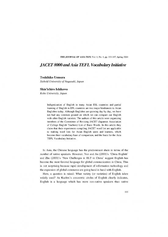 picture1_Learning Pdf 106107 | Asiatefl V1 N1 Spring 2004 Jacet 8000 And Asia Tefl Vocabulary Initiative