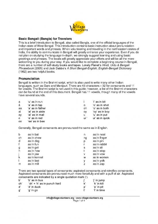picture_Learning Pdf 106487 | Basic Bengali Spoken At New Light1
