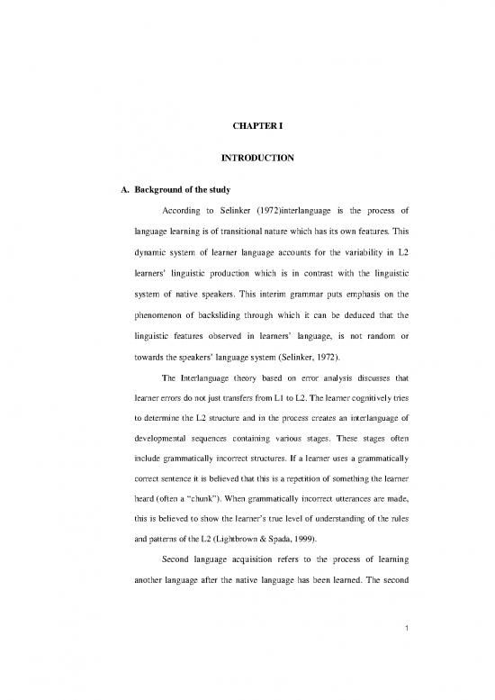 picture_Selinker 1972 105687 | Chapter I