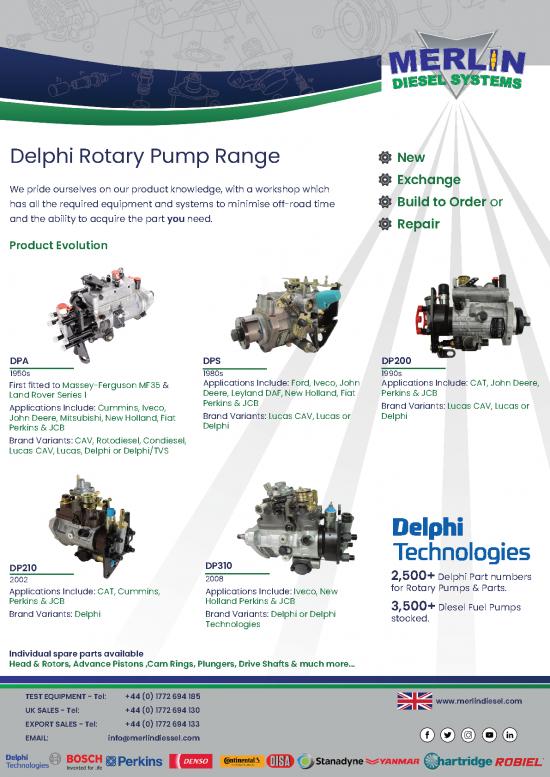 picture1_Diesel Pdf 106988 | Delphi Rotary Fuel Injection Pump Range V2 1 04 22