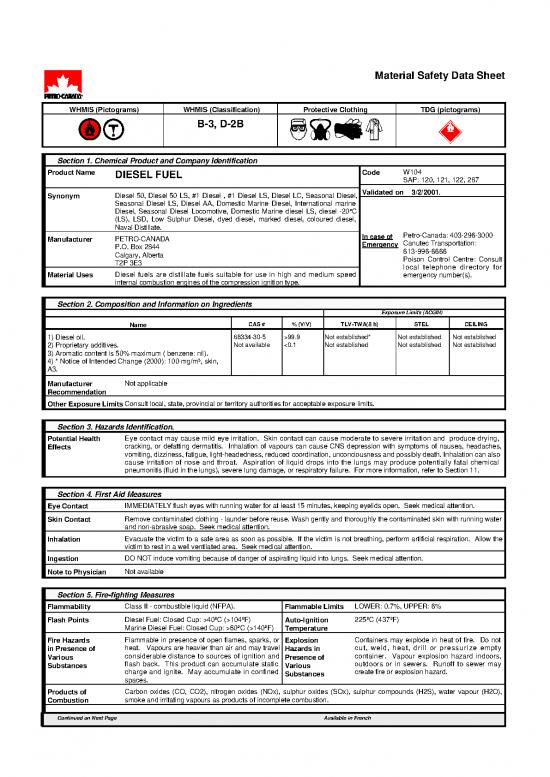 picture_Diesel Pdf 107136 | Diesel Fuel Msds