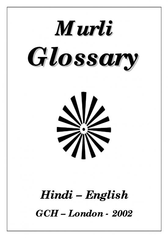 picture1_Spoken Hindi Pdf 104793 | Hindi   English   Murli Glossary