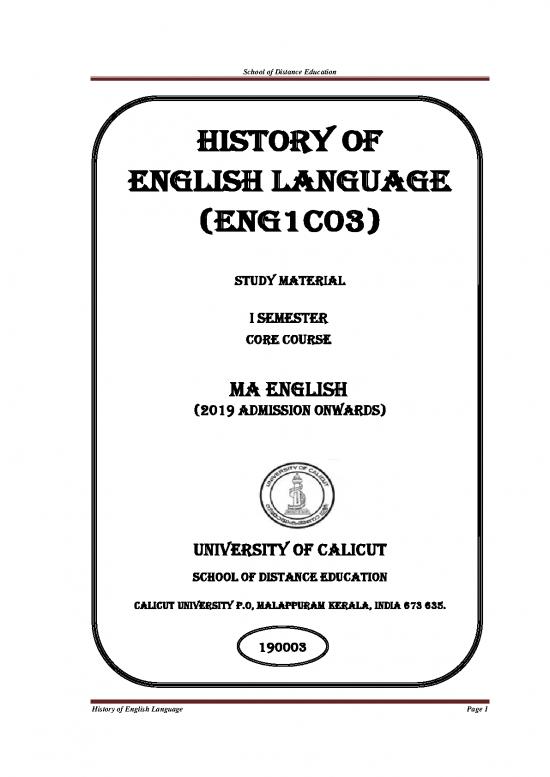 picture Evolution Of Language Pdf 105622 | History Of English Language 0
