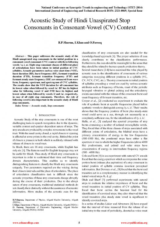 picture Hindi Consonants Pdf 104928 | Ijetr April 2014 Stet 02