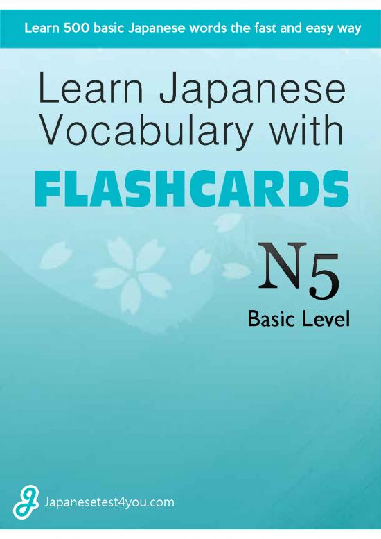 picture1_Learn Japanese Vocabulary With Flashcards Jlpt N5 Preview