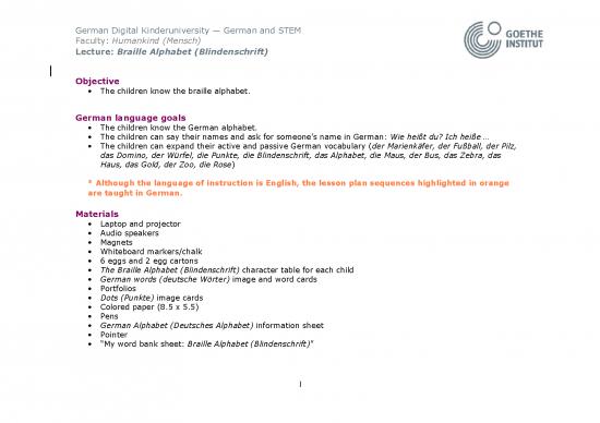 picture_German Alphabet Pdf 104961 | Lesson Plan Lecture 3 Braille