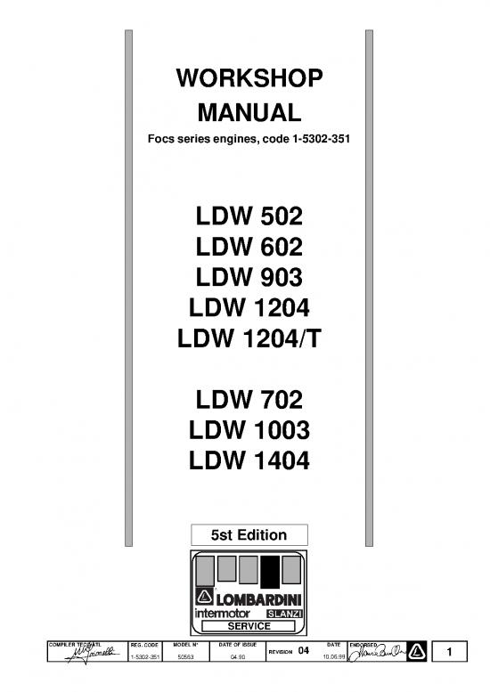 picture_Lombardini Workshopmanual Lombardini