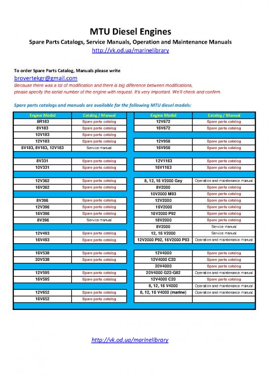 picture_Diesel Pdf 106703 | Mtu Engines Manuals&partscatalogs