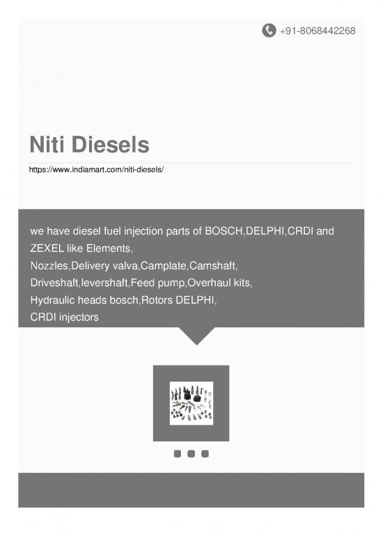 picture Diesel Pdf 106948 | Niti Diesels