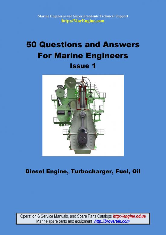 picture Diesel Pdf 106704 | Part1 Q A Marine Engineer