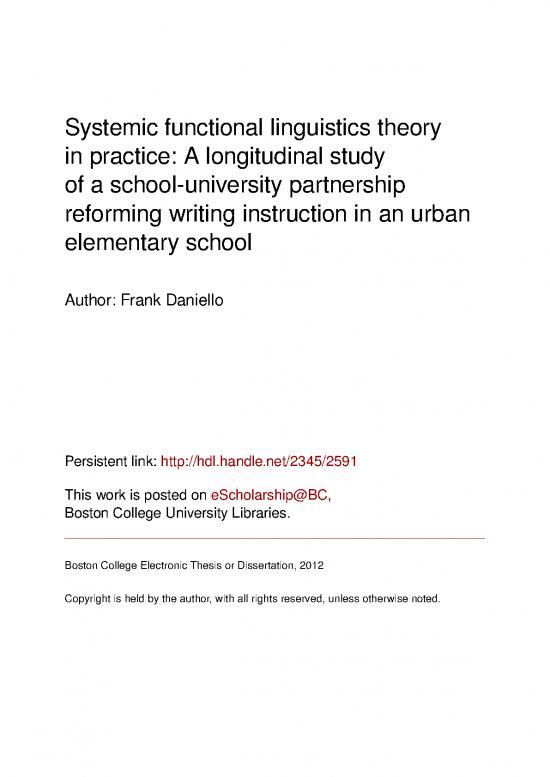 picture1_Systemic Functional Linguistics Pdf 105926 | Pdf Datastream