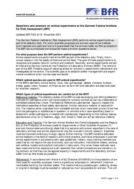 picture1_Questions And Answers On Animal Experiments At The German Federal Institute For Risk Assessment Bfr