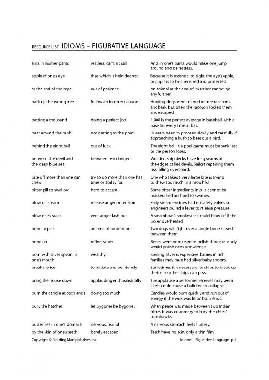 picture Pdf Language 104802 | Rm Idioms