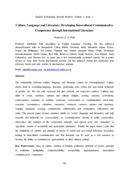 picture Pdf Language 104922 | The Role Of Culture In The Teaching Of Language And Literature