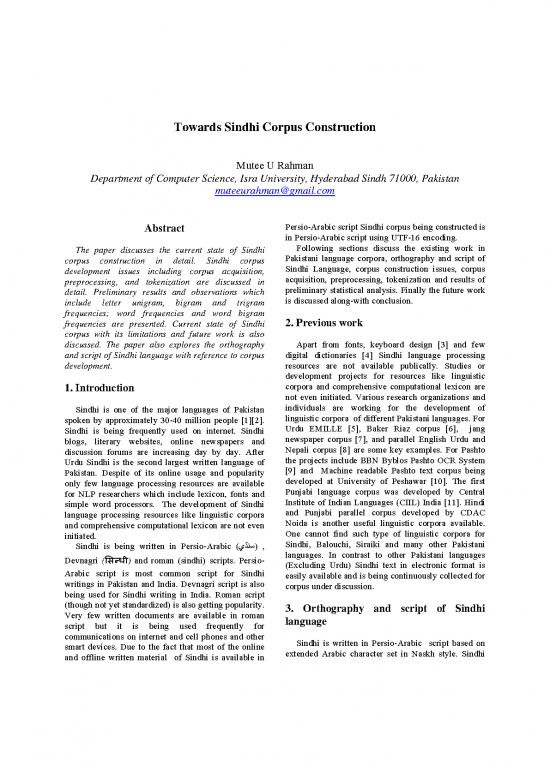 picture_Computer Science Thesis Pdf 106130 | Towards Sindhi Corpus Construction