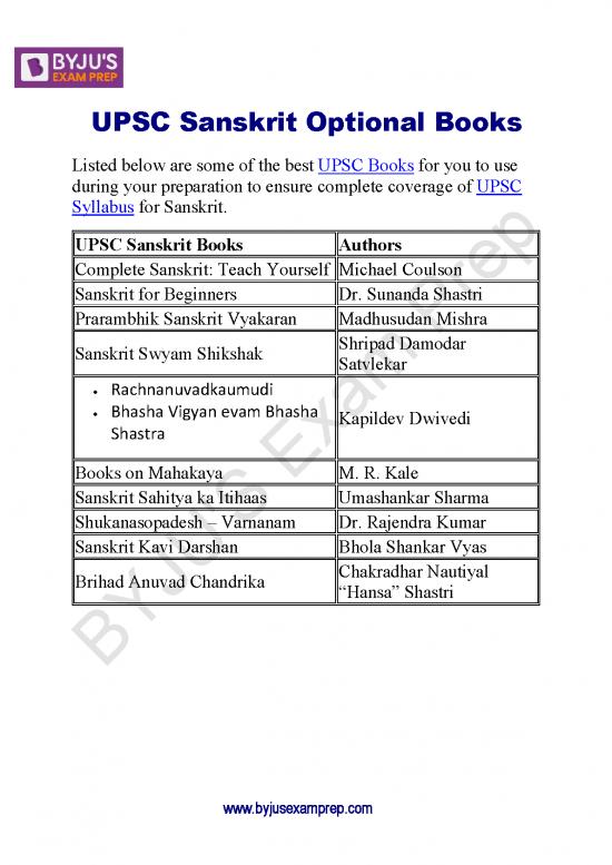 picture1_Sanskrit Books For Beginners Pdf 105659 | Upsc Sanskrit Optional Books 89