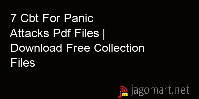 picture 7 Cbt For Panic Attacks Pdf Files | Download Free Collection Files