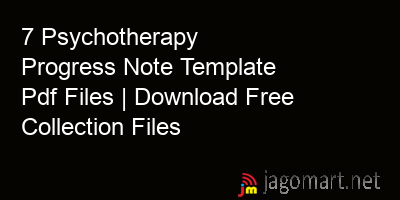 picture 7 Psychotherapy Progress Note Template Pdf Files | Download Free Collection Files