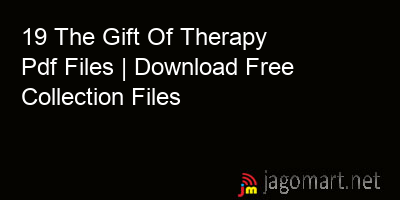 picture 19 The Gift Of Therapy Pdf Files | Download Free Collection Files