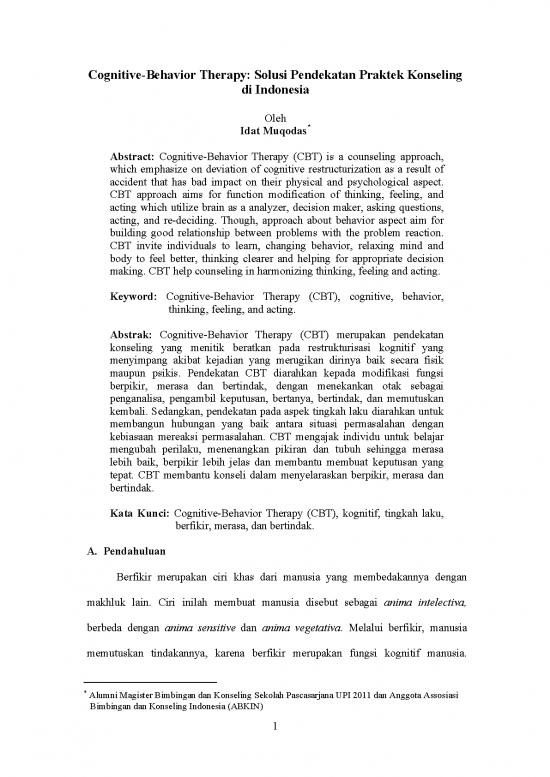picture_Theories Of Counseling Pdf 107959 | 09 Idat Muqodas Cbt Solusi Konseling Di Indonesia