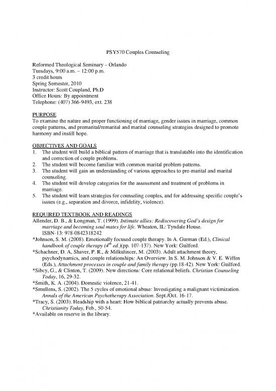 picture Theories Of Counseling Pdf 107255 | 2010 02 2psy570 Couples Counseling