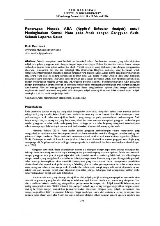 picture1_Applied Behavior Analysis Pdf 107527 | 374 378 Rizki Resmisari