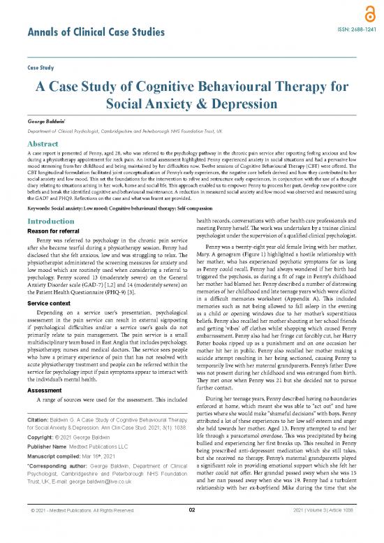 picture1_Cbt For Social Anxiety Pdf 108797 | A Case Study Of Cognitive Behavioural Therapy For Social Anxiety  750