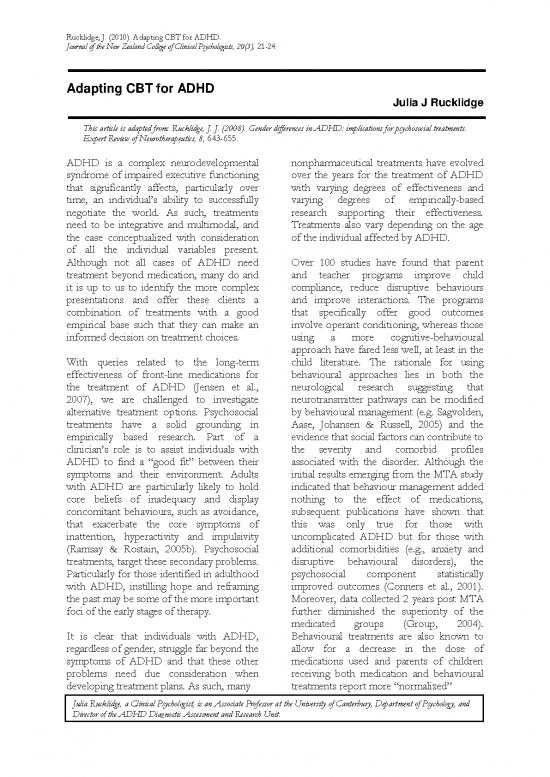 picture1_Cbt For Adhd Pdf 109442 | Adapting Cbt For Adhd Julia Rucklidge
